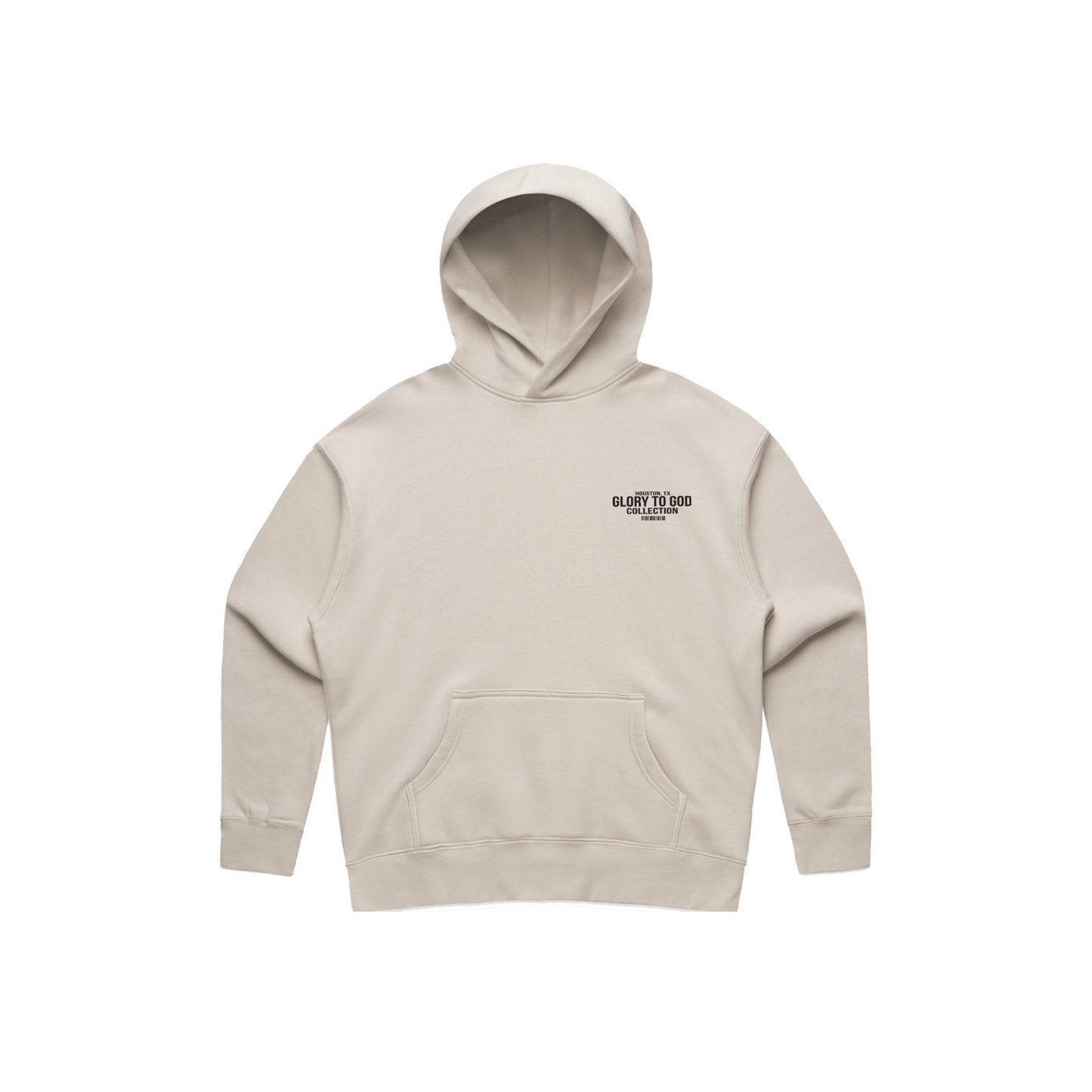 HOUSTON HEAVY TRACK HOODIE [BONE]