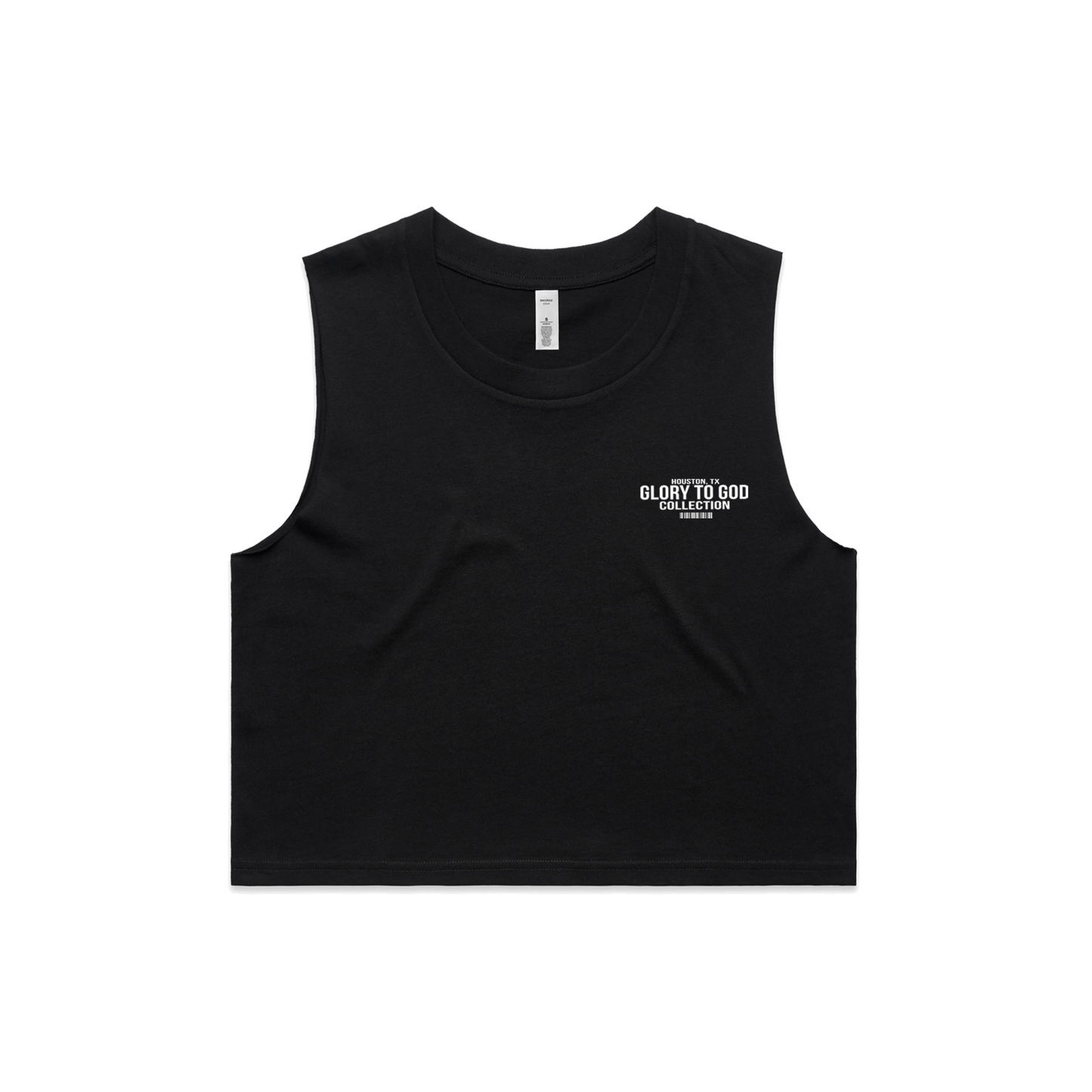 HOUSTON CROP TOP [CARBON]