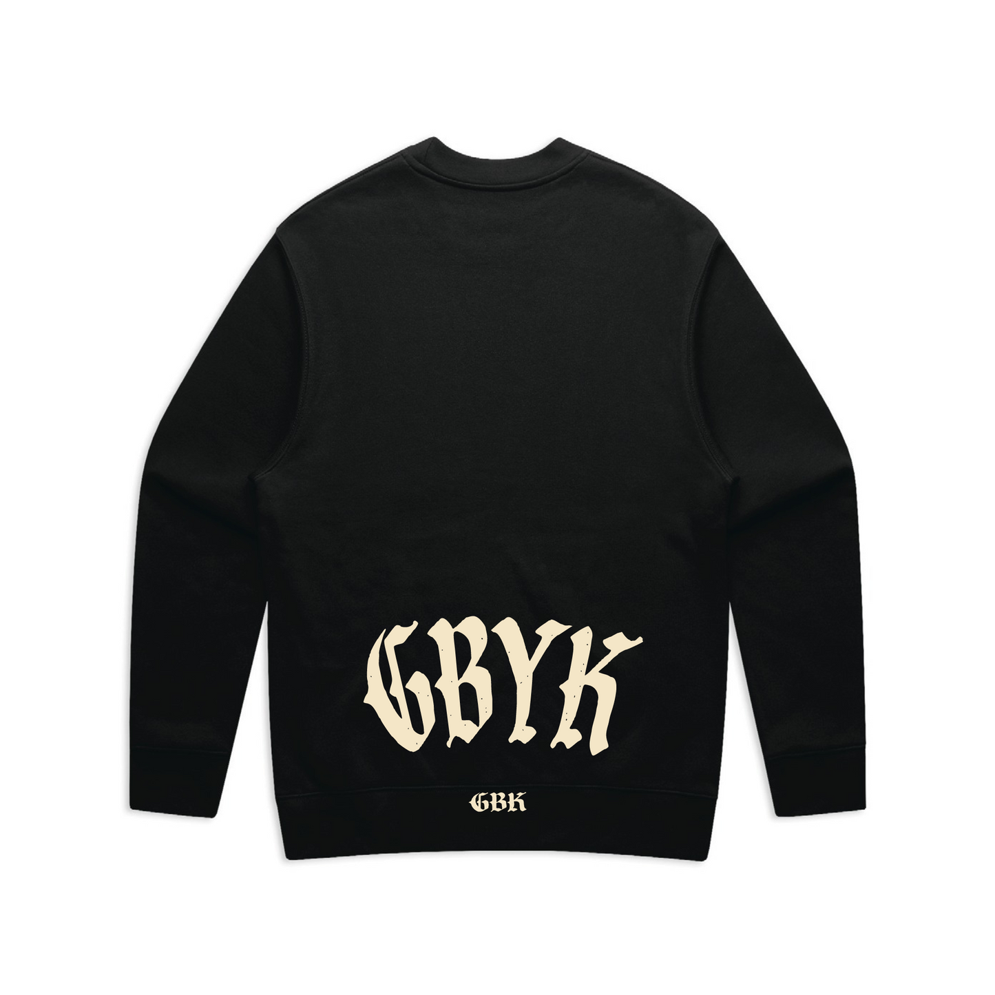 G BY K  CREWNECK [CARBON]